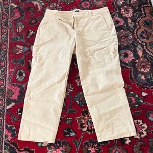 Men's Casual Straight-Leg Pants in Beige